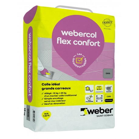 webercol flex confort gris