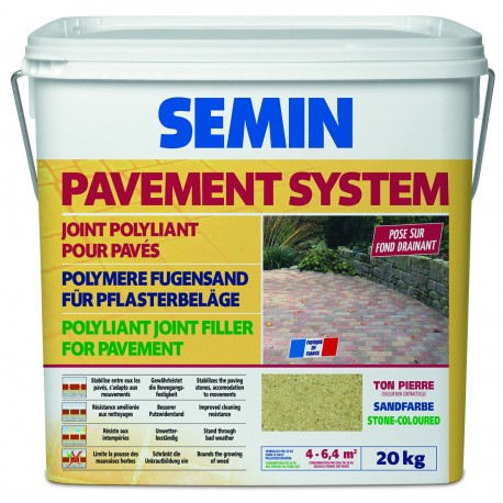 SEMIN PAVEMENT SYSTEM TON PIERRE SEAU 20 KG