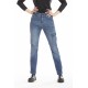 Jeans de travail multi poches denim stretch BETTY brossé T.38