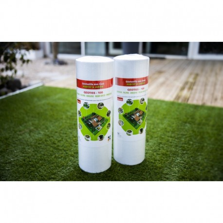 GEOTISS 100 - PETIT ROULEAU GÉOTEXTILE - 2 X 25 ML