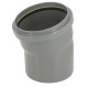Coude 15° CR8 Ø160 MF JF Gris
