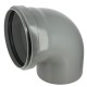 Coude 87°30 cr4 ø400 mf js gris