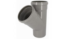 Culotte 45° cr4 ø160 mf js gris