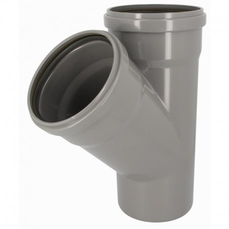 Culotte 45° cr4 ø160 mf js gris