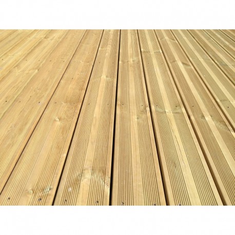 Lame terrasse en Pin autoclavée Vert (Vème ou US)