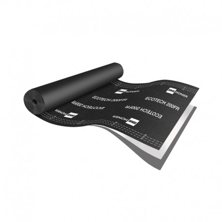 DIVOROLL ECOTECH 200 FR ECRAN HPV (75M2)/R2 NOIR