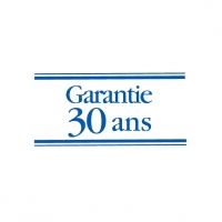 garantie 30 ans - logo bleu